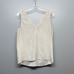 Nordstrom Cream Sleeveless Top